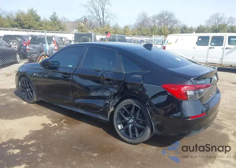 2022 Honda Civic Sport из США, поврежденный, VIN 2HGFE2F52NH600629